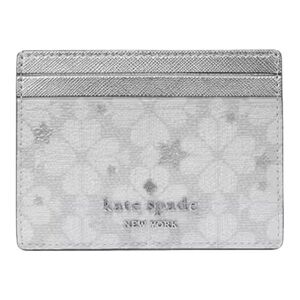Kate Spade Silver star toss slim Card Holder
